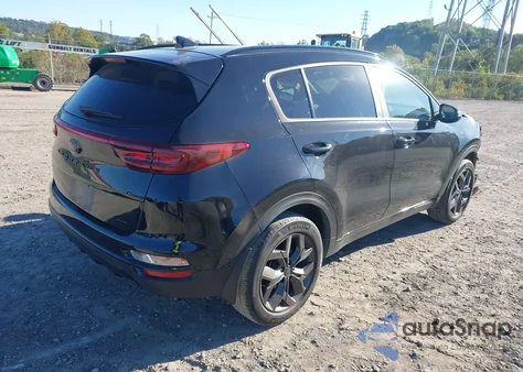 2022 Kia Sportage Nightfall Edition z USA, uszkodzony, nr VIN KNDP6CAC7N7955383